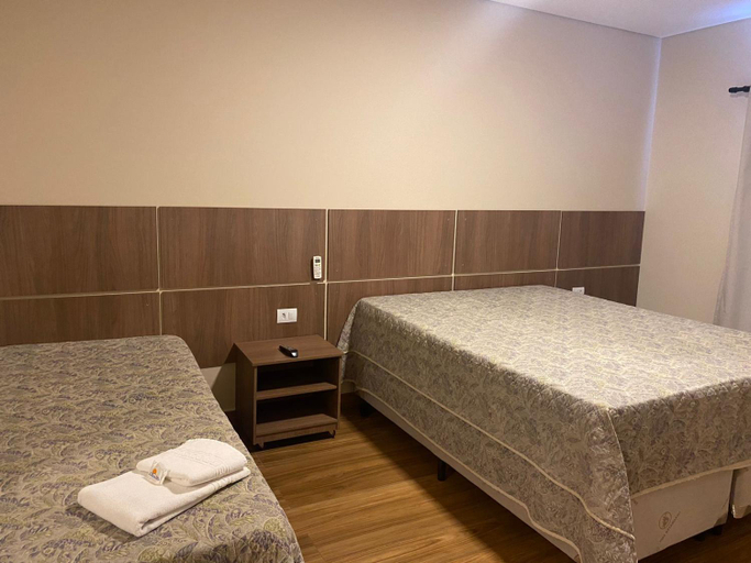 Bedroom 2, Hotel Beira Rio, Pirajui