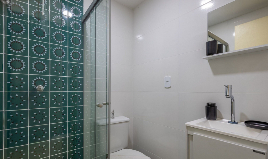 Bathroom, Cozy Studio in Asa Norte BSB Esz0103, Brasília