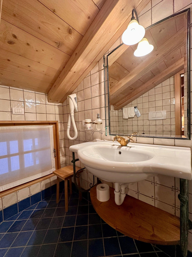 Bathroom 4, Hotel Helvetia, Sondrio