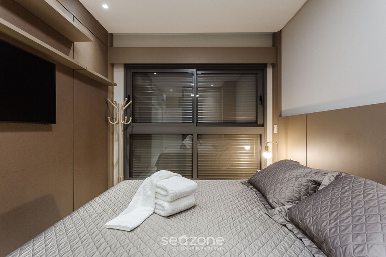 Bedroom 3, Beautiful apt Less Than 5min From the Beach Vrn302, Florianopolis