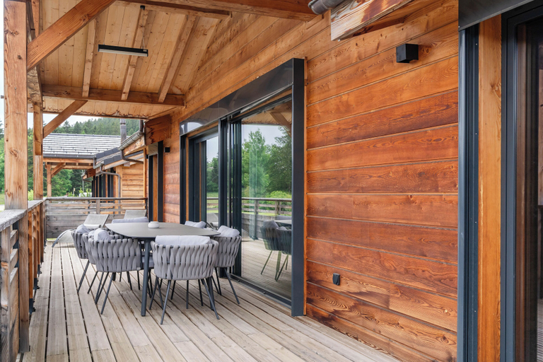 Terrace/patio 4, Woodland Village, Hérens
