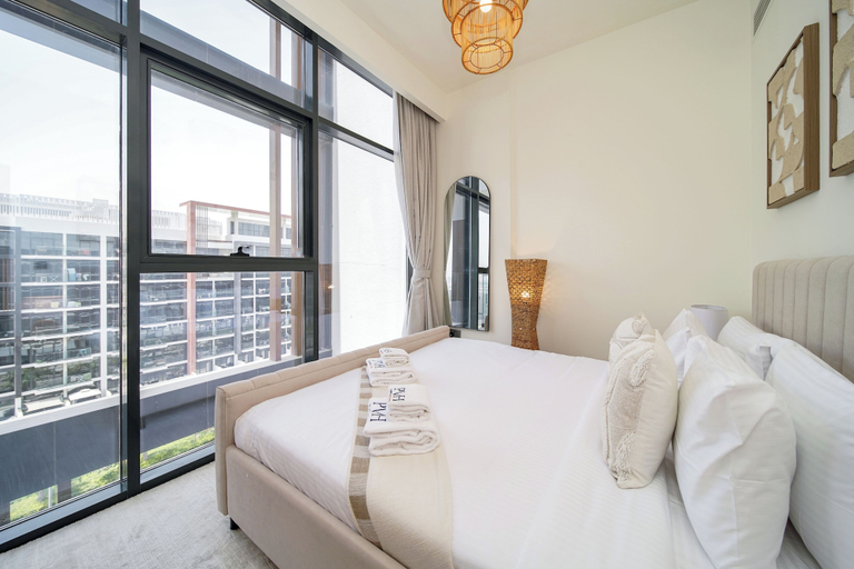 Bedroom 3, PVH - Stylish 1BR - Azizi Riviera, Dubai