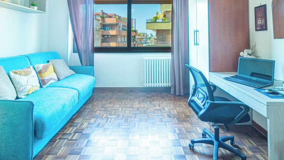 Room 5, Casa Vacanza Appartamento Irnerio, Rome