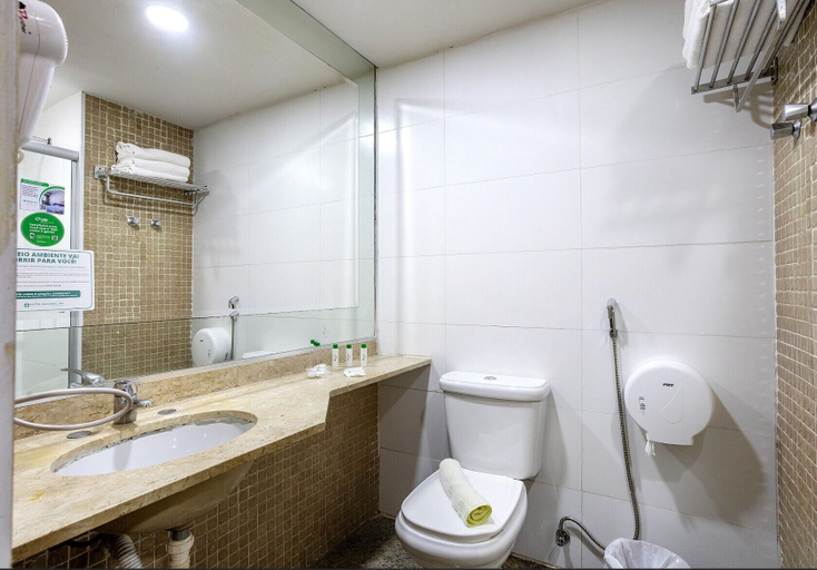 Bathroom 5, Hotel Nacional Inn Belo Horizonte, Belo Horizonte