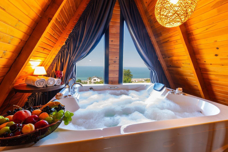 Bathroom, Galaxy Bungalov, Akçaabat
