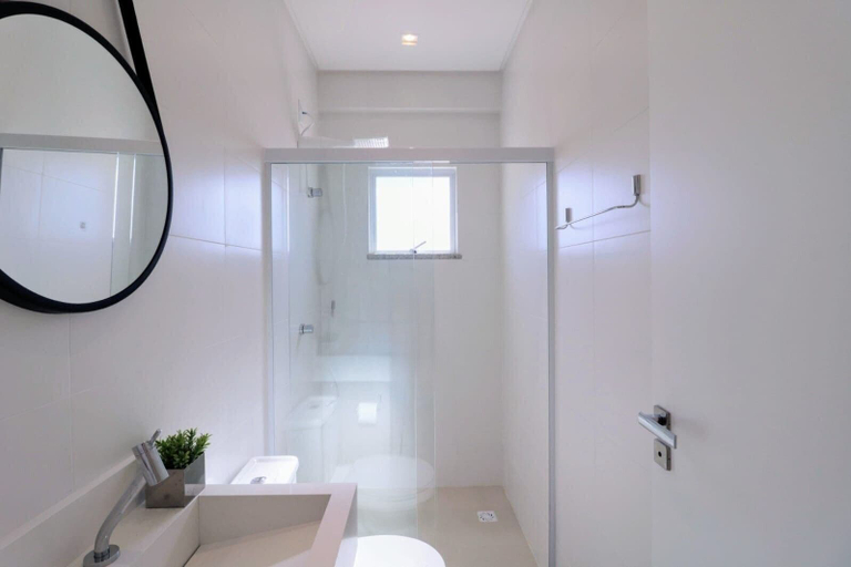 Bathroom 4, Apt With Barbecue in Building With Pool Lda0703, Porto Belo