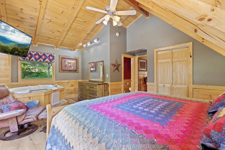 Bedroom 3, Mountain Charm, Sevier