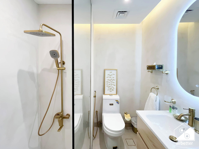 Bathroom 3, Stylish Ground-floor Studio JVC, Dubai