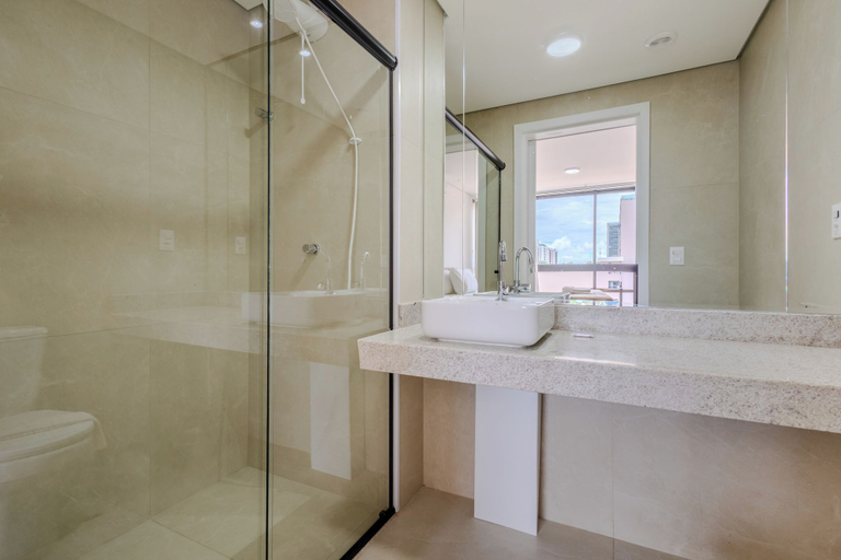 Bathroom, Comfort and Convenience in Brasilia - Get0302, Brasília