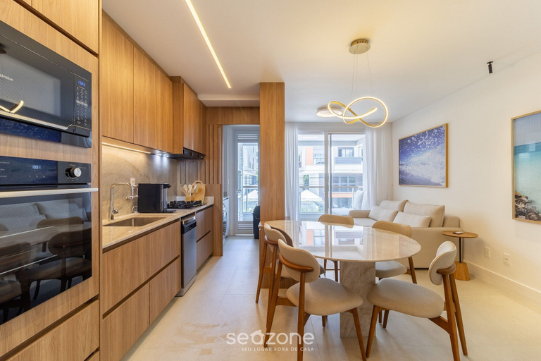 Interior, New apt w/ Barbecue 300m From the Beach - Bel0201, Florianopolis