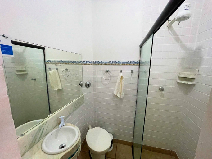 Bathroom 4, Pousada Vison Ubatuba - Praia Grande, Ubatuba