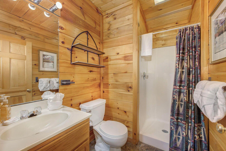 Bathroom 3, Smoky Mountain Memories, Sevier