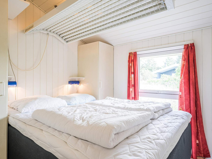 Bedroom, 4 Star Holiday Home in Henne, Varde