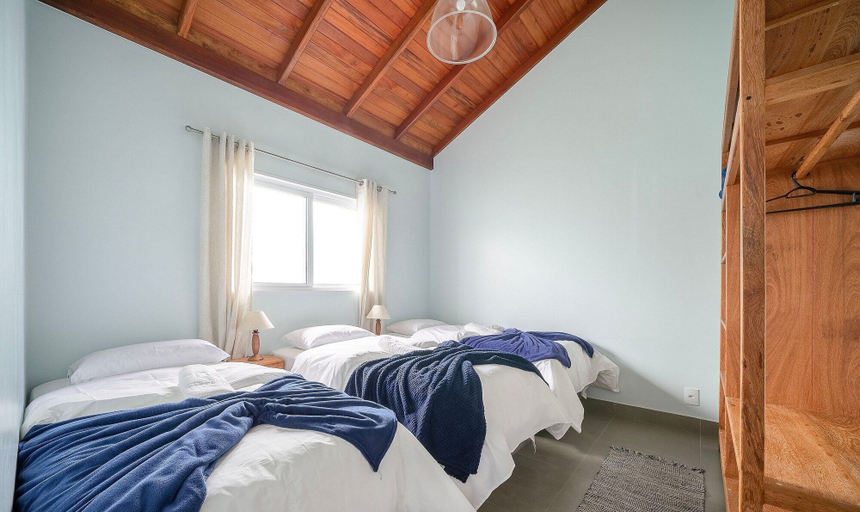 Bedroom 3, House on the Beachfront of Pereque SC Aaf378, Porto Belo
