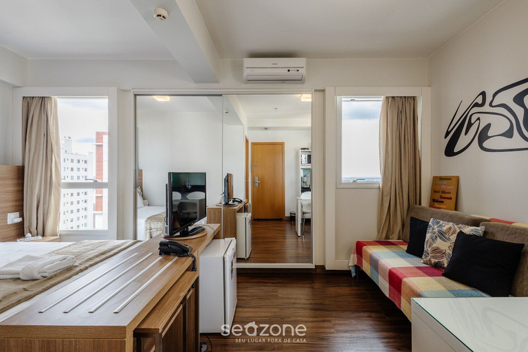 Bedroom, Studio With Pool in Aguas Claras Sht1701, Brasília