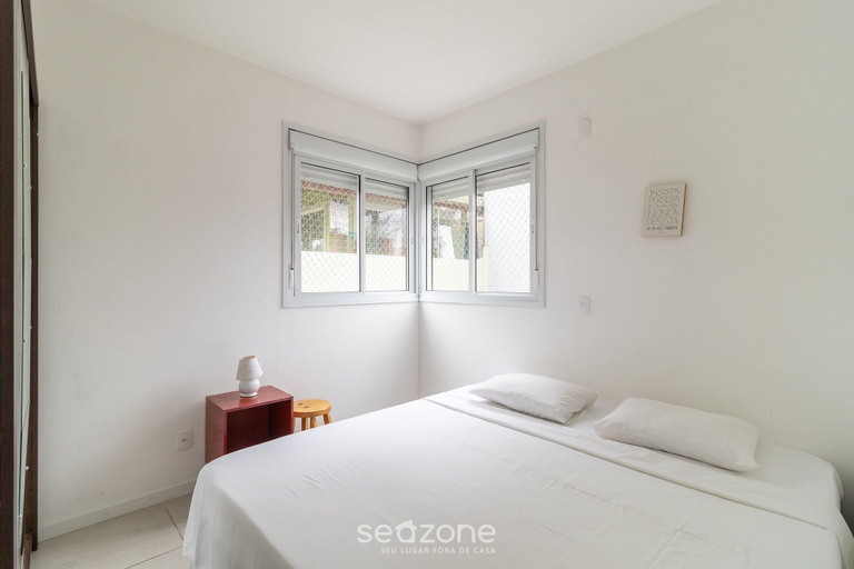 Bedroom 3, Apt W/balcony and BBQ 150m From the Beach Sdp0206, Florianopolis