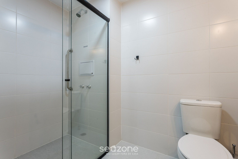 Bathroom 3, HMO - Full-length Studios in Building c/ Pool, São Paulo