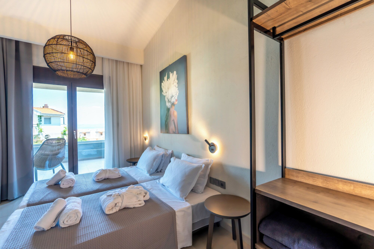 Bedroom 2, Helios Blue Villas, Central Macedonia