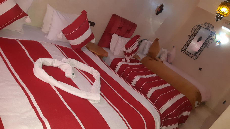 Bedroom 3, Hotel Restaurant Dar Al Madina, Ouarzazate