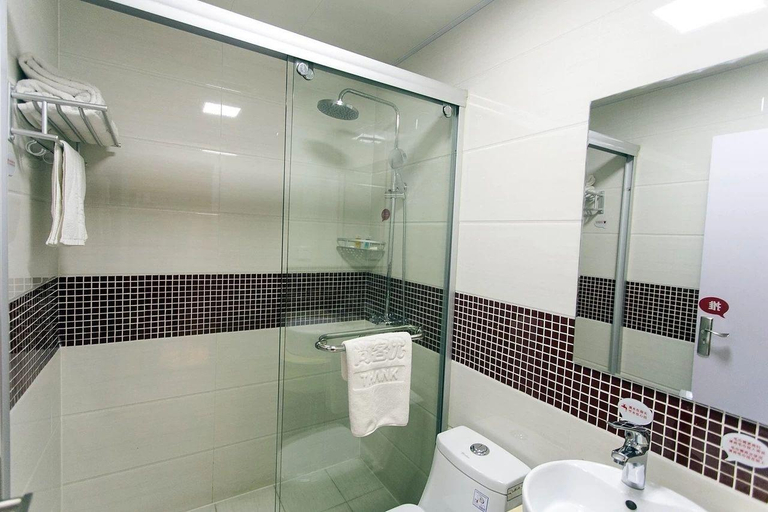 Bathroom, Thank Inn Plus Hotel Suzhou High-Tech Zone Shitang Road, Suzhou