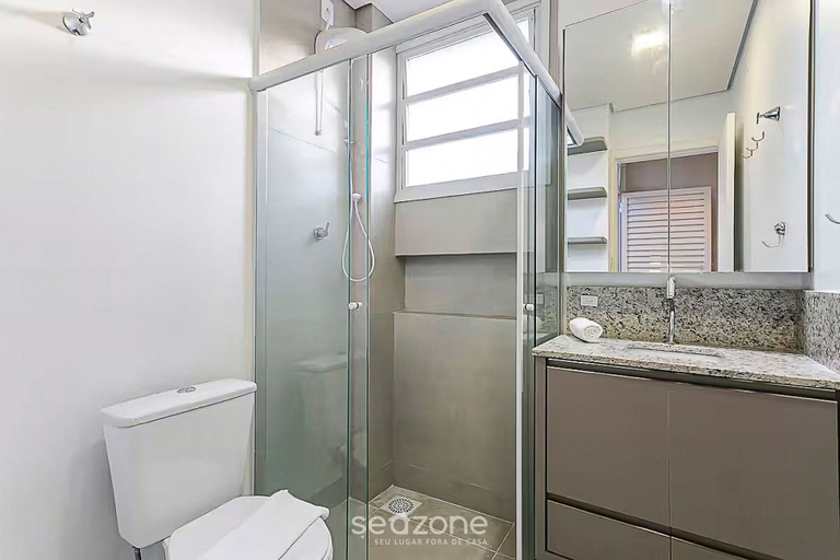 Bathroom, Studio Near Lagoa da Conceicao BDR, Florianopolis
