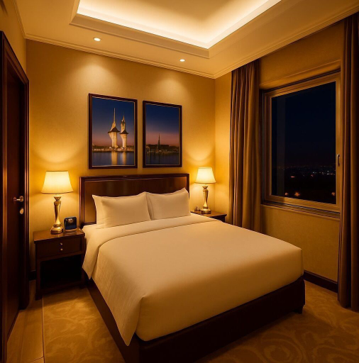 Bedroom 3, Safari Kuwait Hotel Apartments, Kuwait City