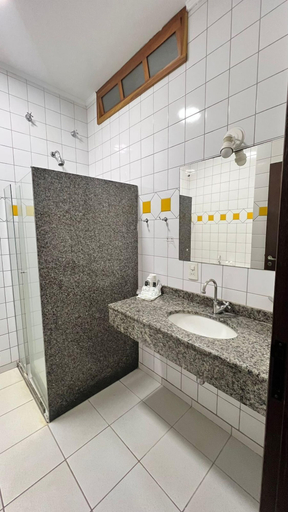 Bathroom 5, Mariá Plaza Hotel, Araçatuba