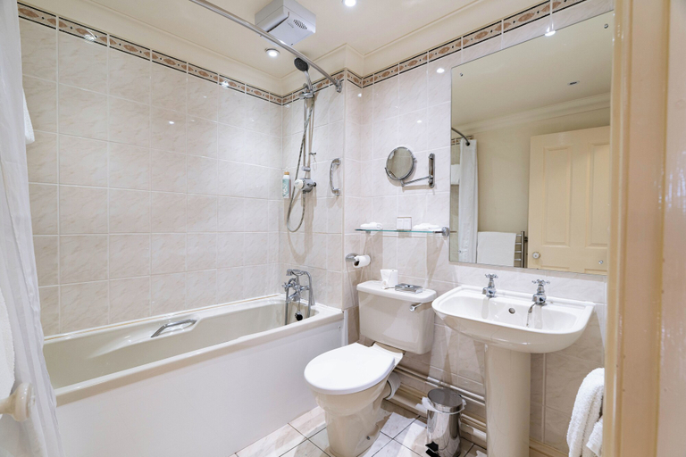 Bathroom 4, Orton Hall Hotel & Spa, Cambridgeshire