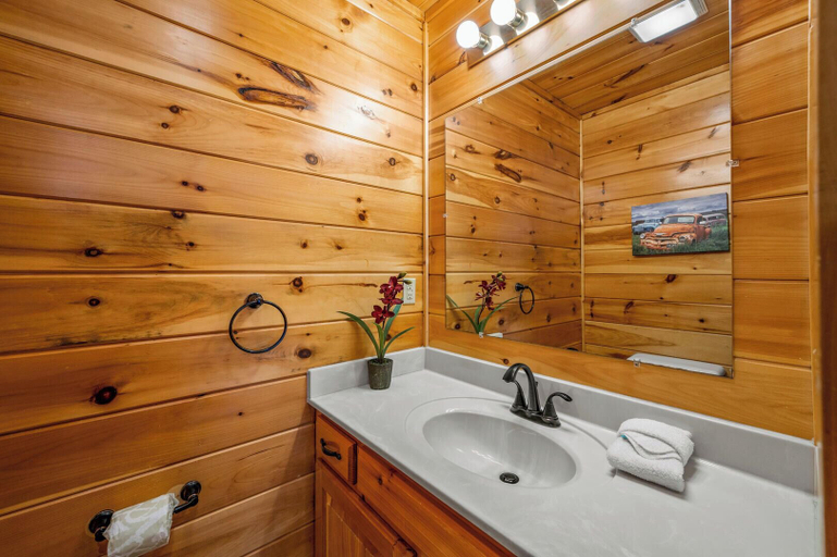 Bathroom 4, Lookout Lodge, Sevier