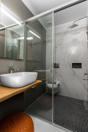 Bathroom 4, Kipos Hotel, Crete