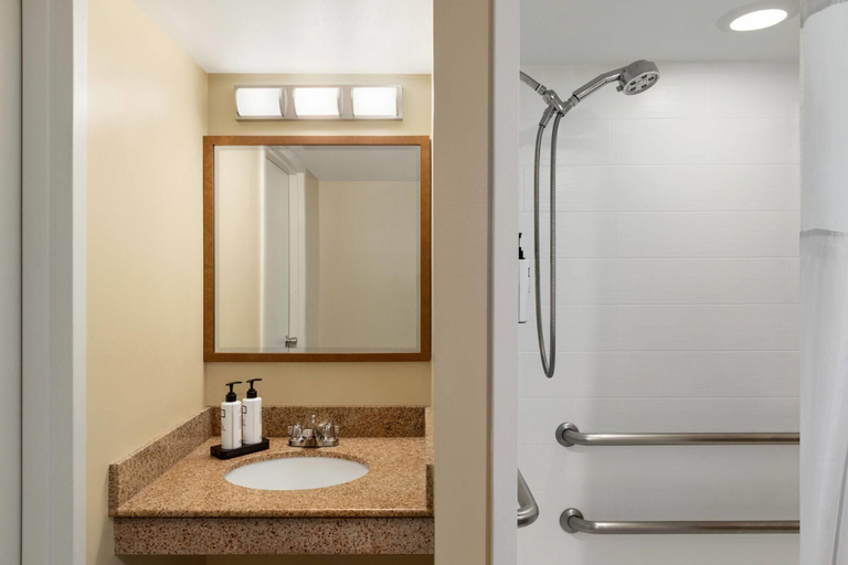 Bathroom 4, Wyndham Garden Washington DC Area, Prince George's
