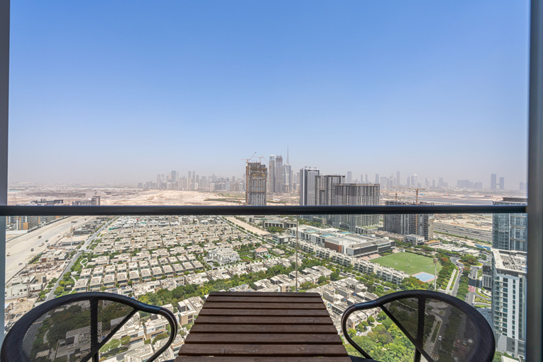 Balcony 3, PVH - Serene 1BR - Sobha Waves, Dubai