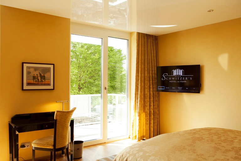 Bedroom, Schwitzer S Hotel Am Park, Karlsruhe