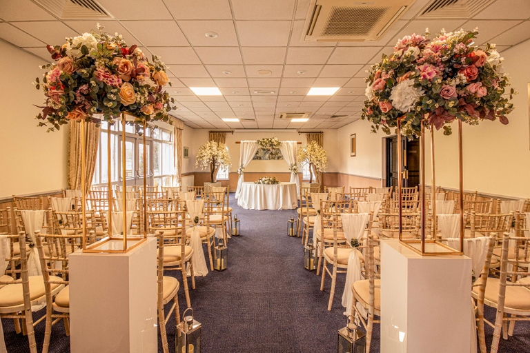 Banquet hall 3, Meon Valley Hotel, Spa & Golf, Hampshire