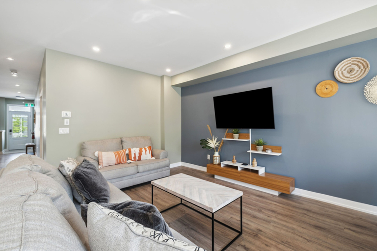 Living area 4, Crosswinds Townhomes, Grey
