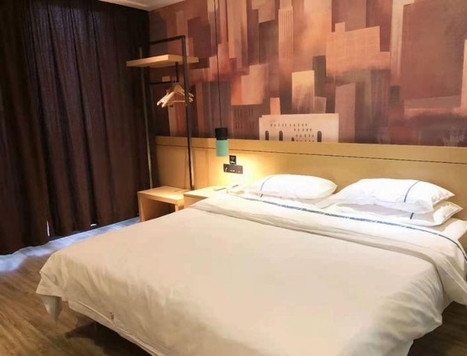 Bedroom 2, City Comfort Inn Wuhan Baibuting, Wuhan