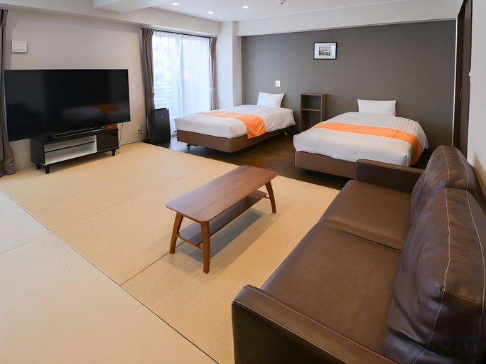 Bedroom 2, Apartment Hotel ecott, Kagoshima