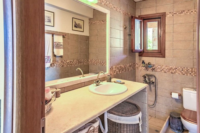 Bathroom 4, Sea Front Stone Villa Near Monemvasia, Peloponnese