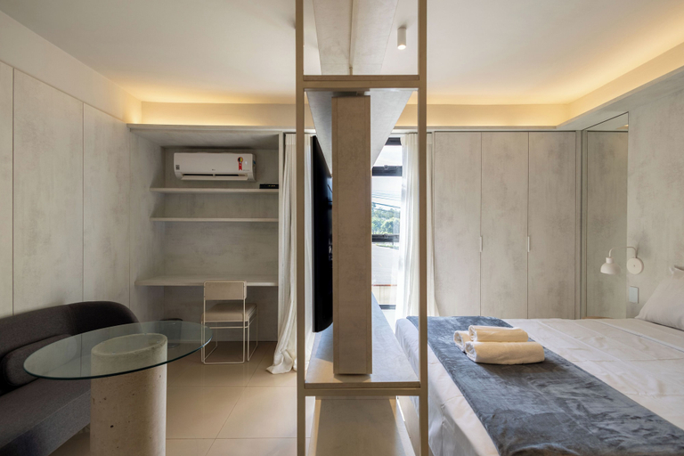 Bedroom 3, Studio Moderno prox. do Shoppping Iguatemi SHL0105, Brasília