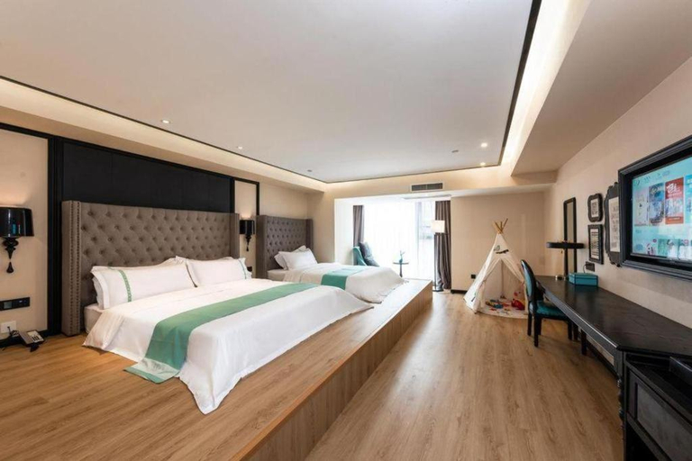 Bedroom 5, Xana Hotelle Chengdou Xindu Sanhechang Metro Station, Chengdu