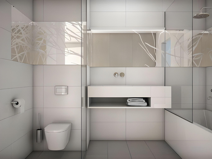 Bathroom 5, Hotel Kompas, Dubrovnik