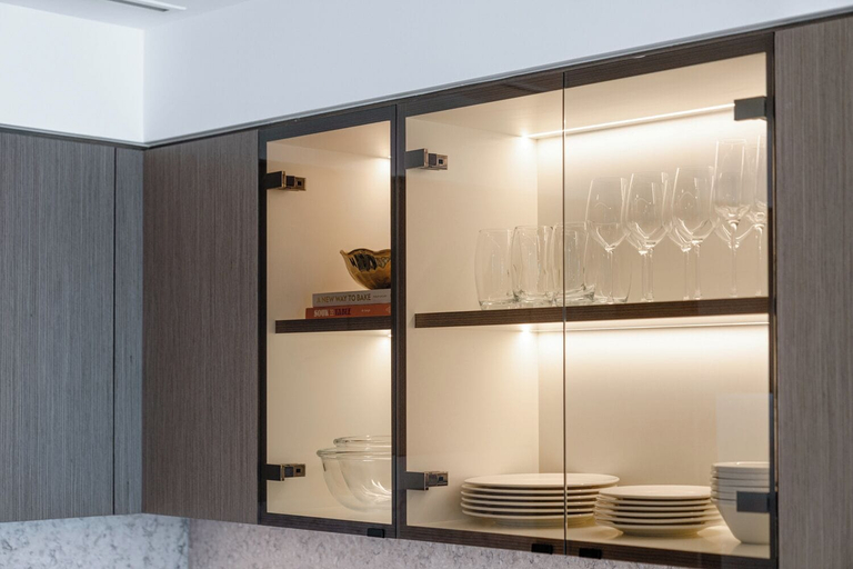 Private kitchen 2, Designer 2BR Grand Bleu by Elie Saab, Dubai