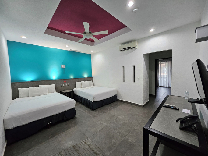 Bedroom 3, Hotel MX portal maya, Cozumel