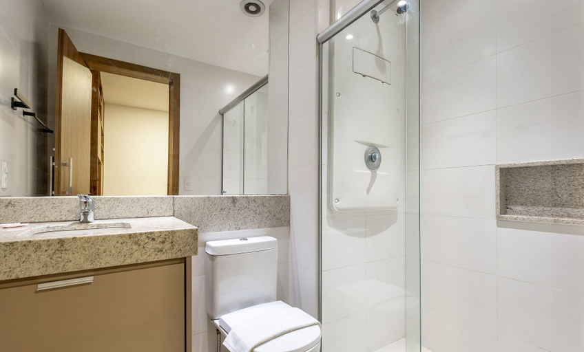 Bathroom 2, Comfortable Studio in Setor Noroeste! Ehs0117, Brasília