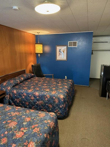 Bedroom 2, Scott Shady Court Motel, Humboldt