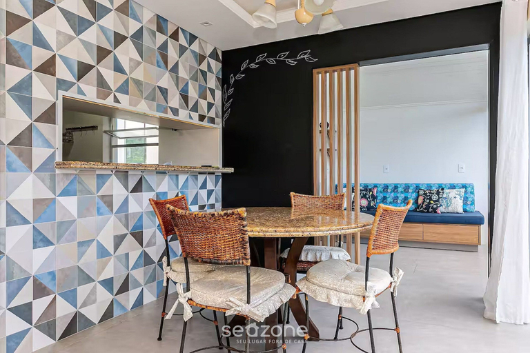 Others 4, Sea View ap w/ Barbecue 250m From the Beach Cta022, Florianopolis