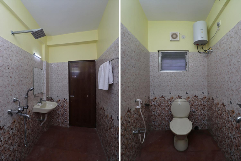 Bathroom, Hotel O Yellow Rose, South 24 Parganas