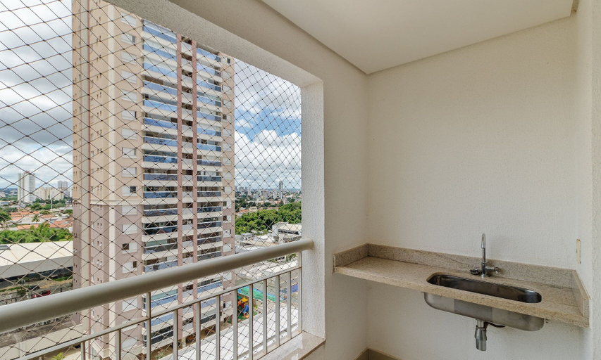 Bathroom, Apt w/ Pool in Setor Bueno - Nph0904, Goiania