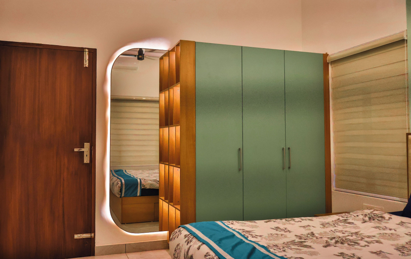 Bedroom 3, view point villa by kadavu, Thrissur