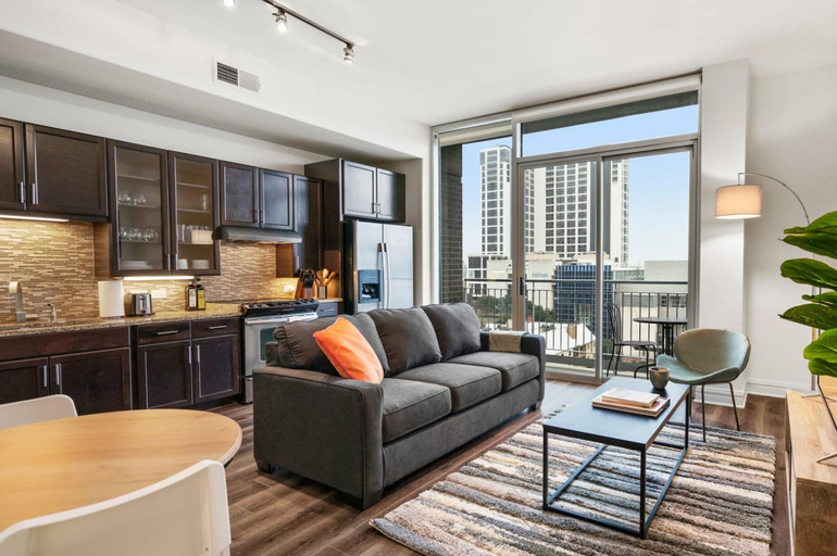 Room 4, Austin Modern 1BD 1BA Apartment, Travis